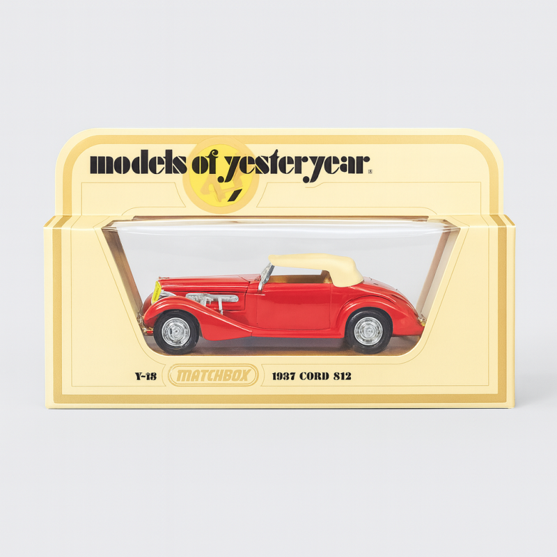 Matchbox Models of Yesteryear – 1937 Cord 812